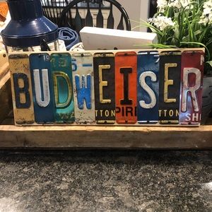 Budweiser sign